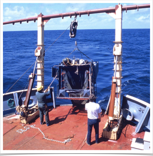 Tucker Trawl with BIONESS used for physical and biological oceanography
